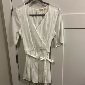 White romper from Altar’d State. Size small
